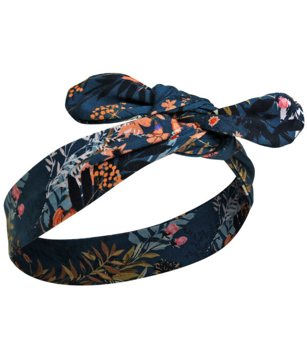 Hairband made of light Sweat, Flowers