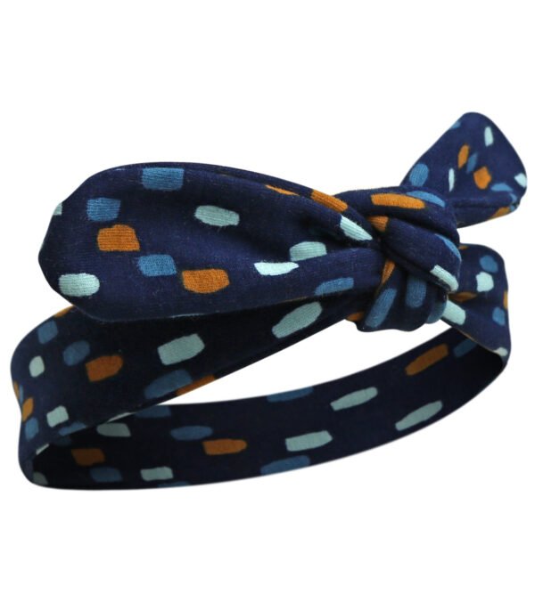 Hairband made of light Sweat, Dots