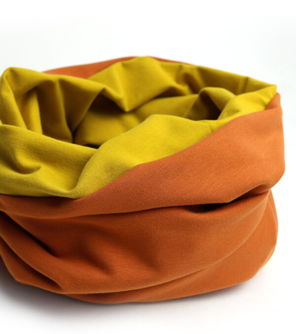 Yellow-orange Loop made of light Sweat - Image 2
