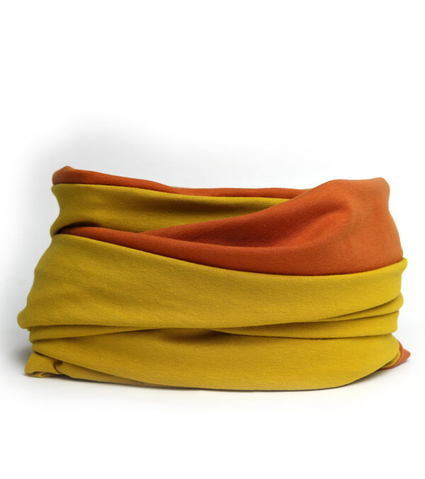 Yellow-orange Loop made of light Sweat - Image 3