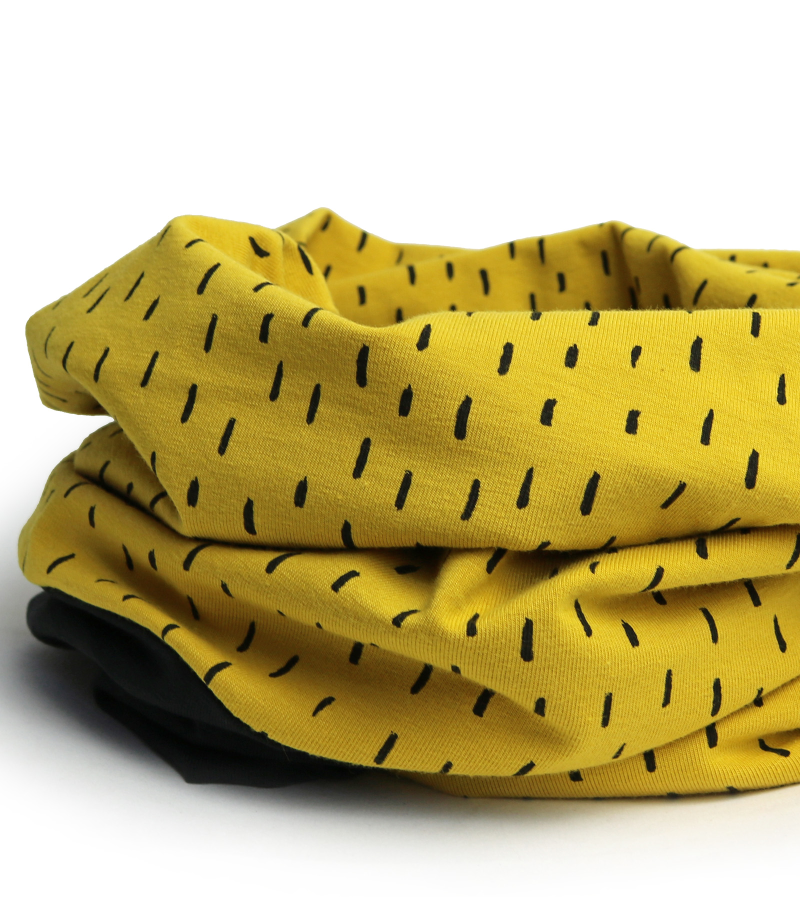Loop made of light Sweat, Strokes yellow - Image 2