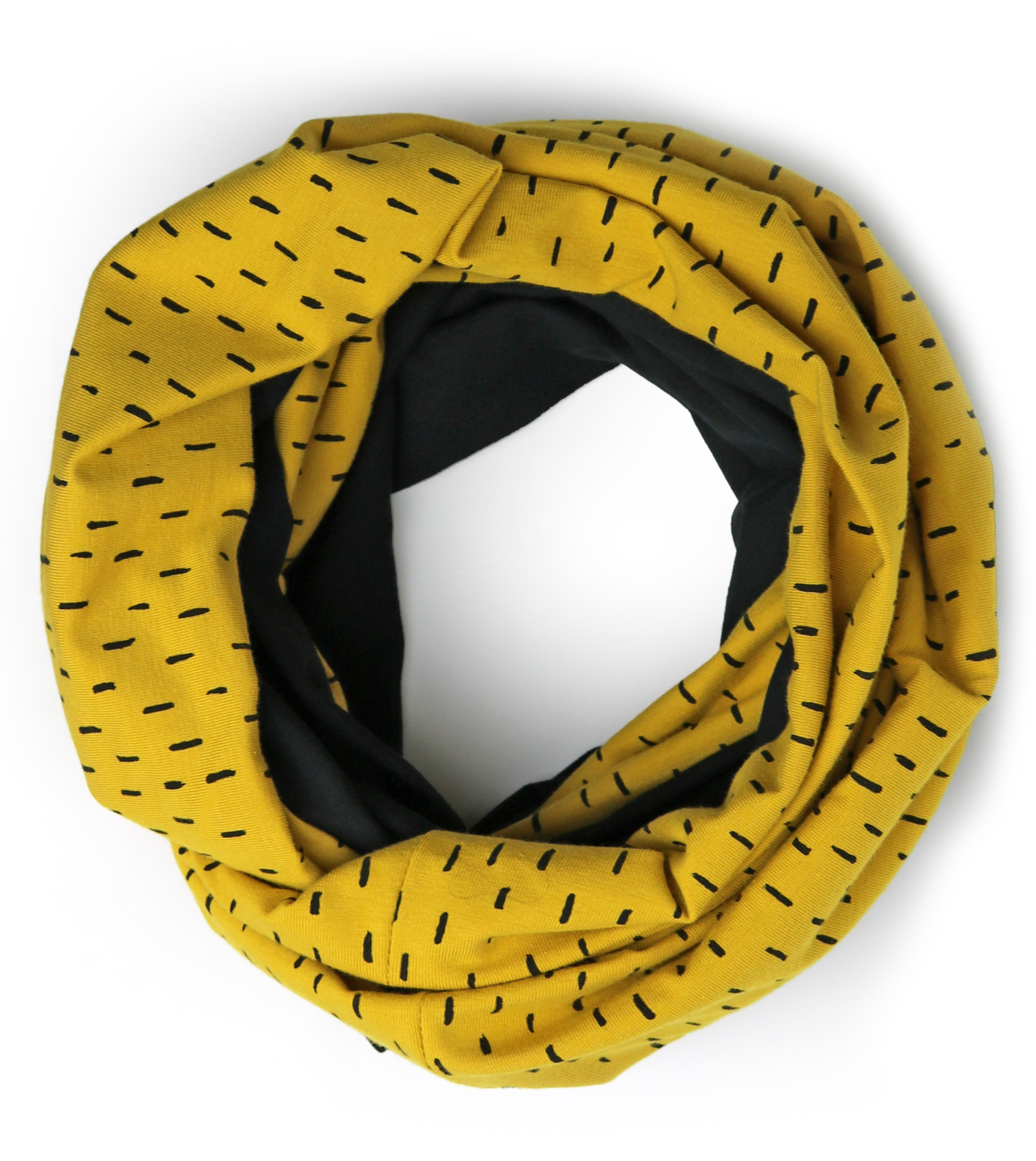 Loop made of light Sweat, Strokes yellow