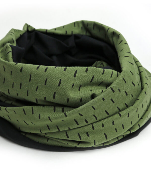 Loop made of light Sweat, Strokes green - Image 3