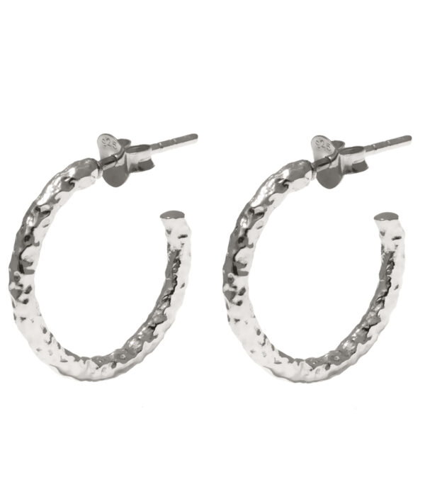 Volcano Creolen 20mm, Gold oder Silber