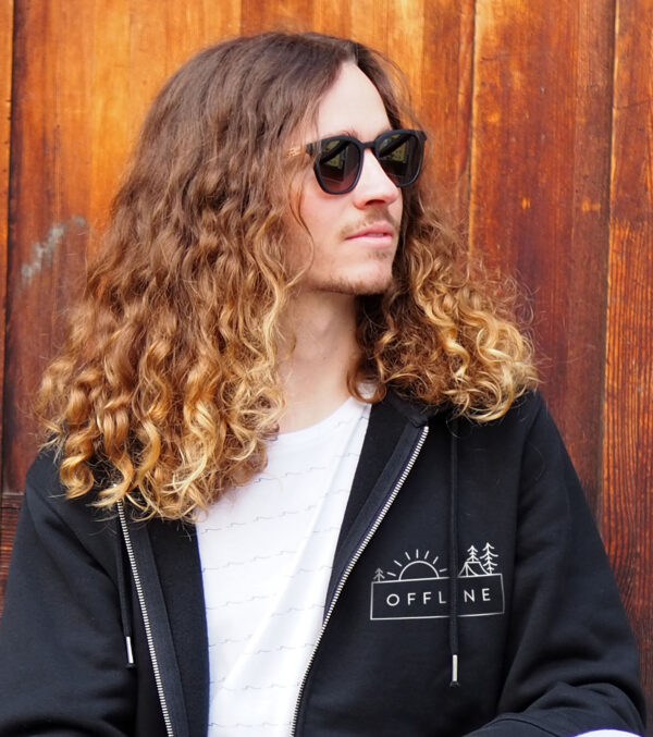 Men's zipped Hoodie Offline - Image 2