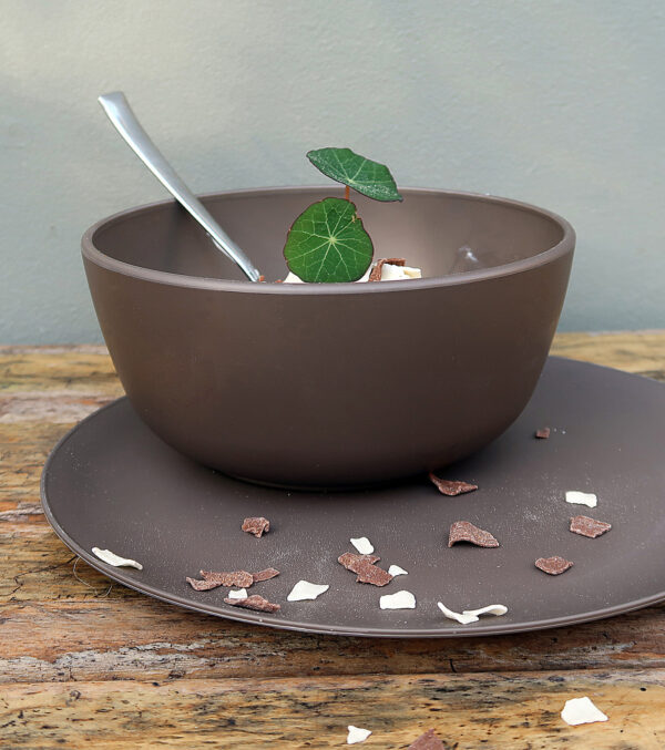 Bowl 14 cm mocha - Image 4