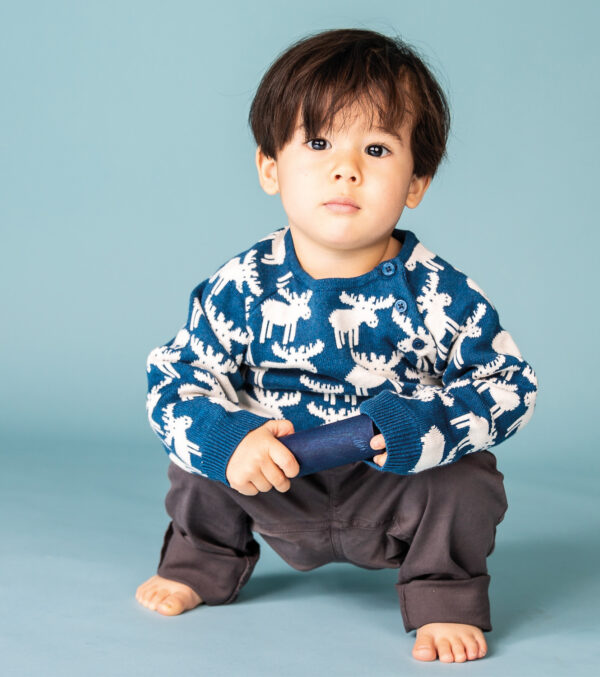 Babyhose gefüttert aus Twill – Bild 4