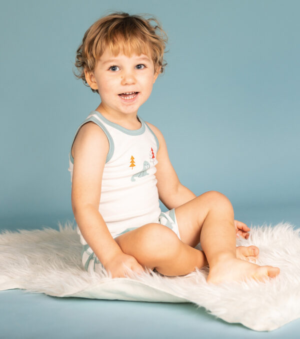 Boys Boxer Shorts Twin Pack aqua - Image 2