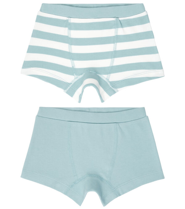 Boys Boxer Shorts Twin Pack aqua
