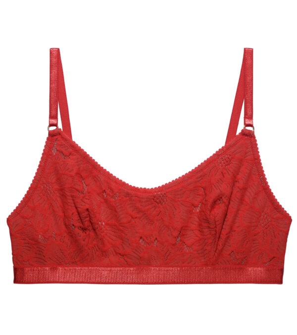 Feline Bandeau Bra red - Image 2