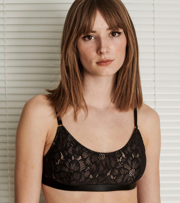 Feline Bandeau Bra black - Image 3