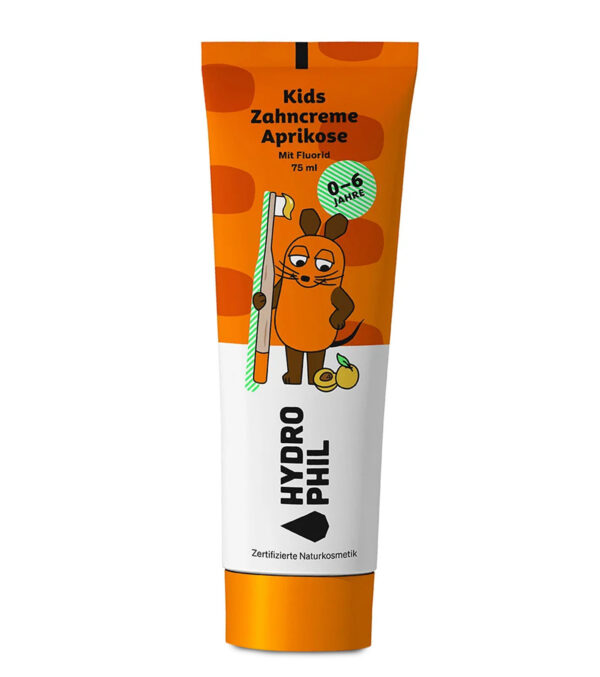 Kids apricot Toothpaste "Mouse", 75 ml