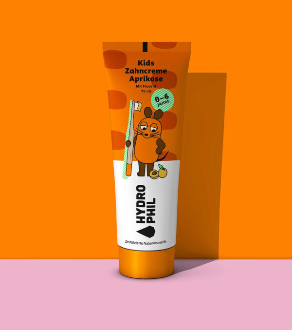Kids apricot Toothpaste "Mouse", 75 ml - Image 4