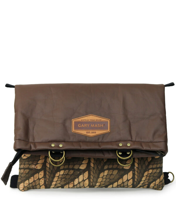Rachel Allrounder, Piñatex Brown Mosaic - Image 4