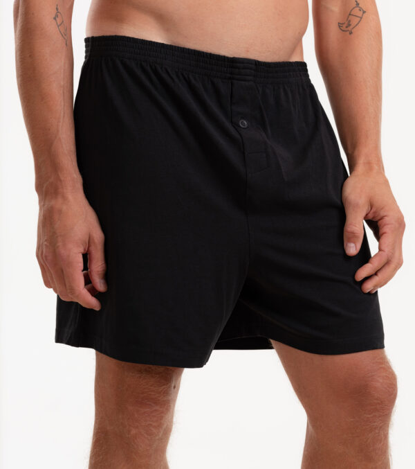 Herren Boxershorts Spencer schwarz – Bild 2