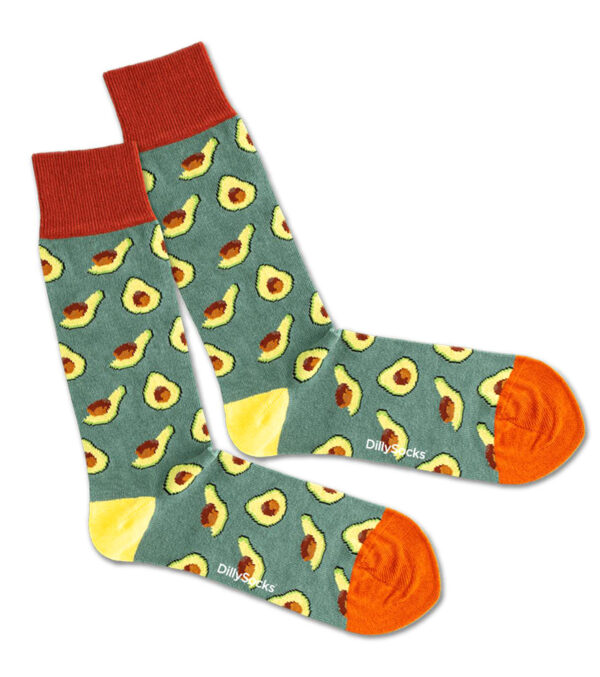 Avocado Field Socks