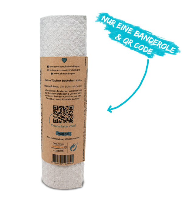 Washable Kitchen Roll Sponge Cloths - Image 5