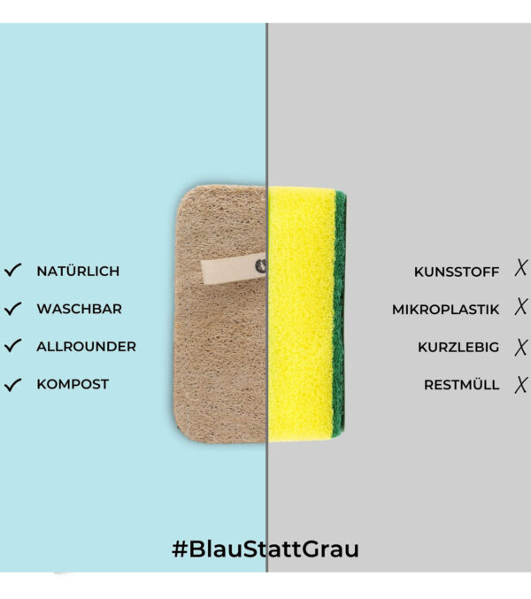 Luffa Spülschwämme im 7er-Pack – Bild 6