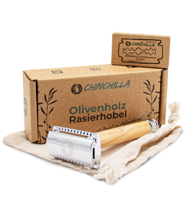 Olive wood Safety Razor