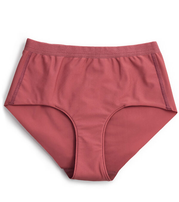 Workout slip with integrated Panty Liner