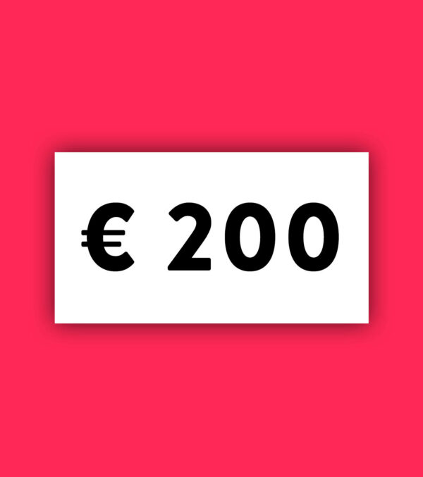 € 200 print@home Gutschein