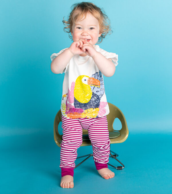 Baby t-shirt tropical Bird - Image 2