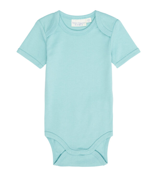 Short sleeve body Basic aqua