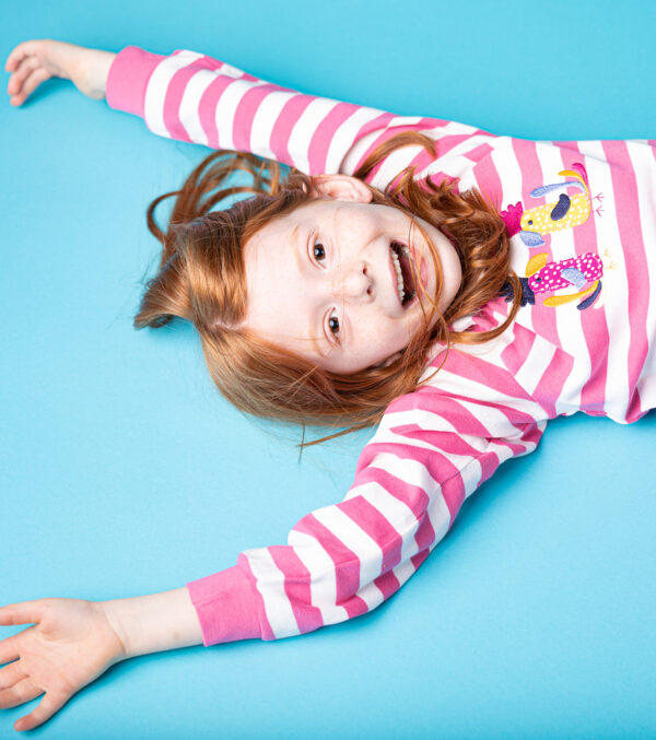 Children's Pajamas Stripes with Cockatoos - Image 2