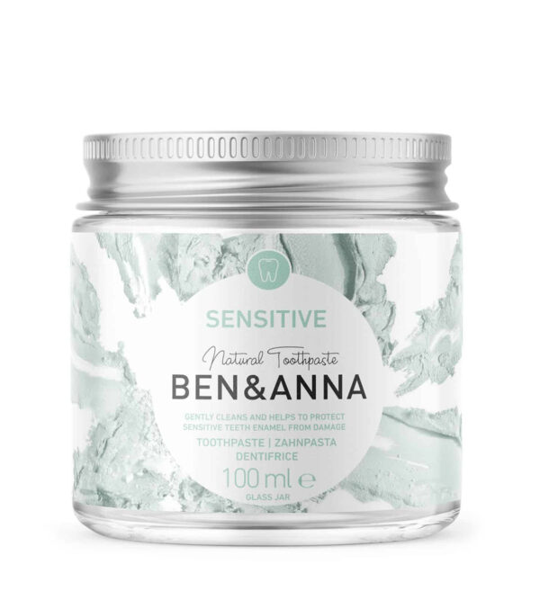 Zahnpasta im Glas, Sensitive, 100 ml