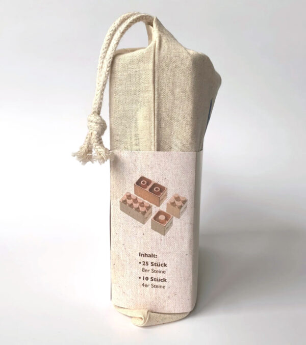 Wooden Building Blocks Starter set 35 Pieces - Image 3
