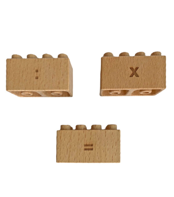 Wooden Building Blocks Number set - Image 3