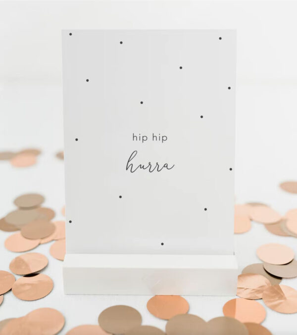 Greeting Card A6, hip hip hooray - Image 2