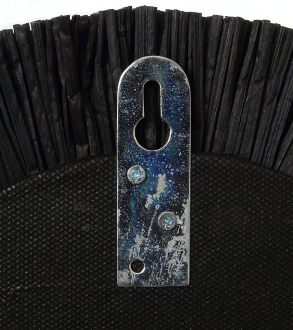The Alang Alang Mirror Ø 35 cm black - Image 4