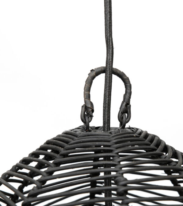 The Bala Pendant Lamp Ø 40 cm black - Image 4