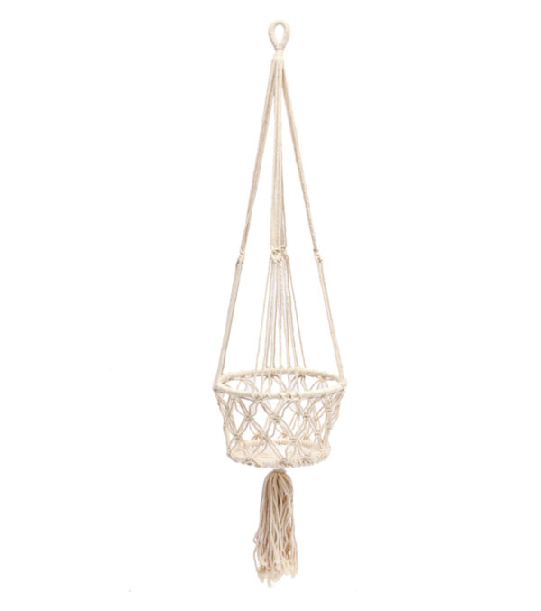 Macramé Plant Hanger white