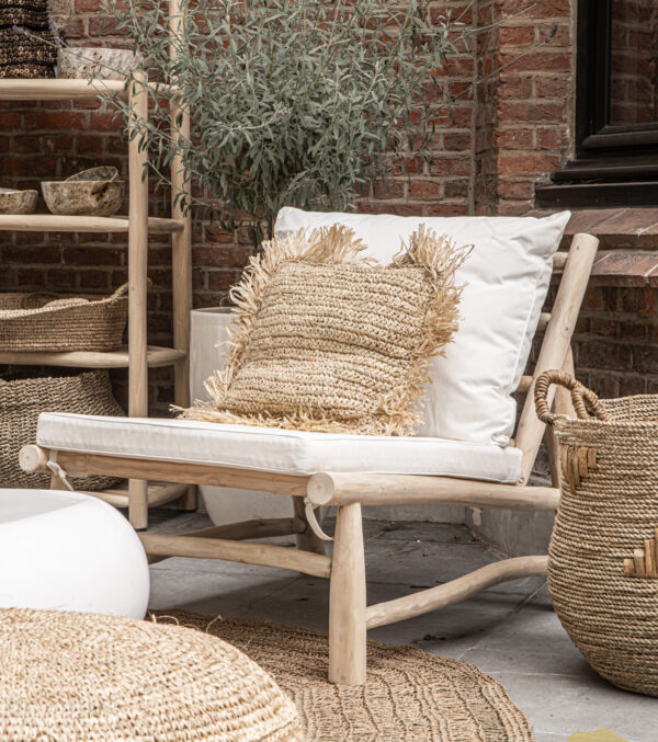 Cushion Cover Raffia 40 x 40 cm - Image 4