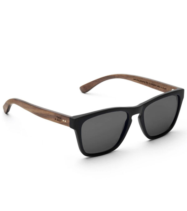 Sunglasses The Shadow Walnut wood polarized - Image 2
