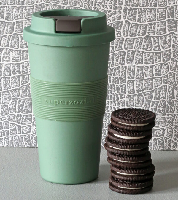Coffee to-go Becher seegrün – Bild 6