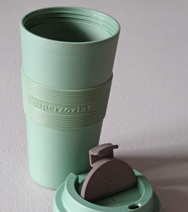 Coffee to-go Becher seegrün – Bild 5