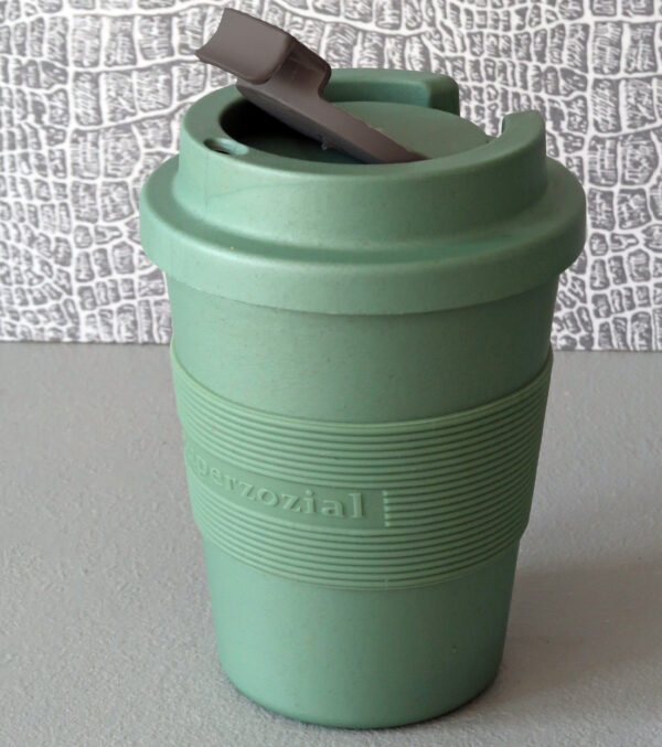 Coffee to-go Becher seegrün – Bild 2