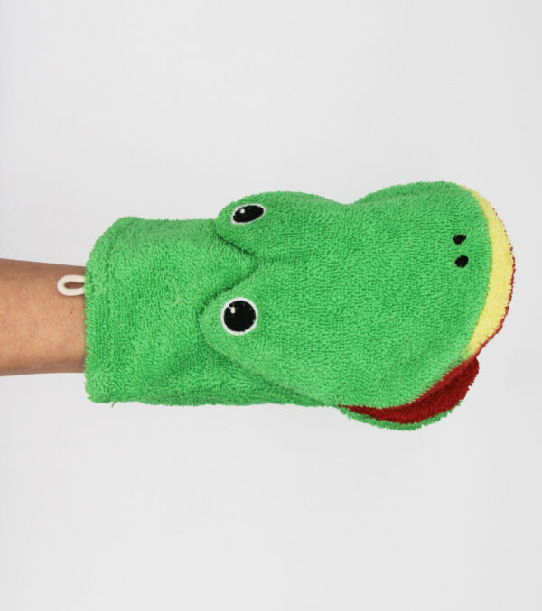Fluffy Washcloth Frog - Image 2
