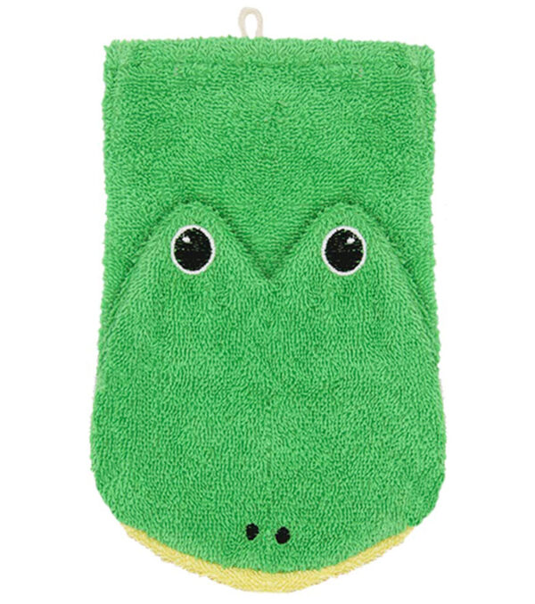 Fluffy Washcloth Frog