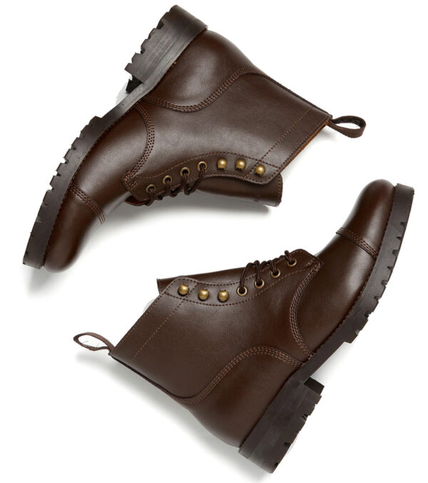 Work Boots dark brown - Image 2