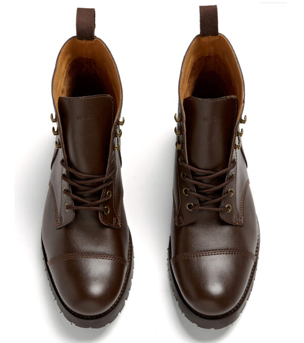 Work Boots dark brown - Image 5