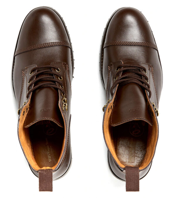 Work Boots dark brown - Image 6