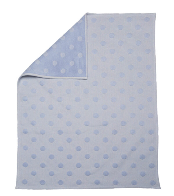 Baby Strukturdecke Punkte 70 x 90