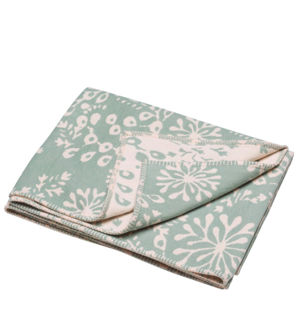 Kuscheldecke Jade Floral – Bild 6