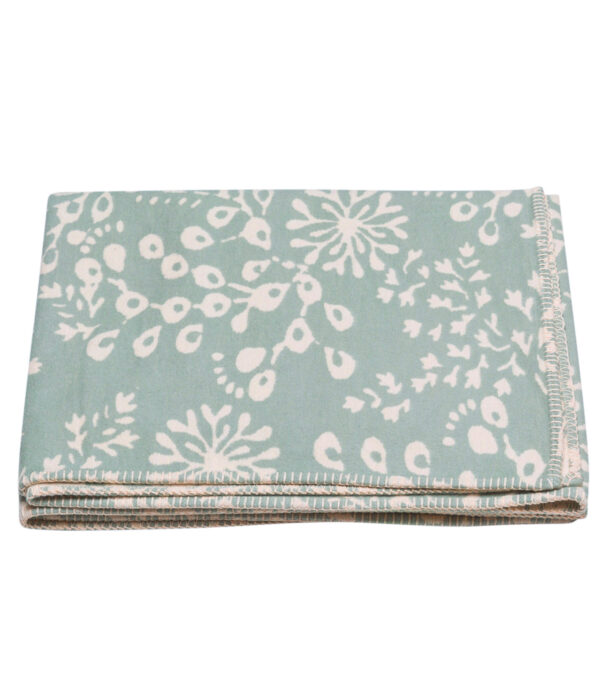 Kuscheldecke Jade Floral – Bild 7