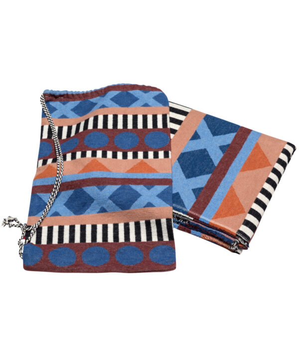 Eco Flanelldecke "Afrika" mit Aufbewahrungstasche – Bild 3