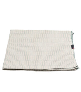 Leinenplaid Tagesdecke Streifen 110 x 170 cm – Bild 8